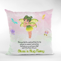 Green Fairy hug cushion