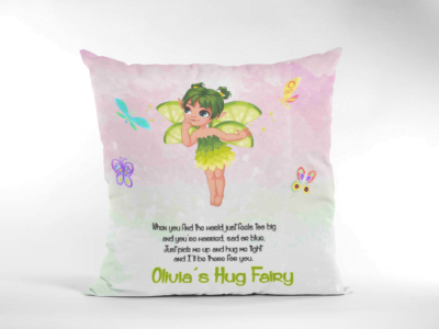 Green Fairy hug cushion